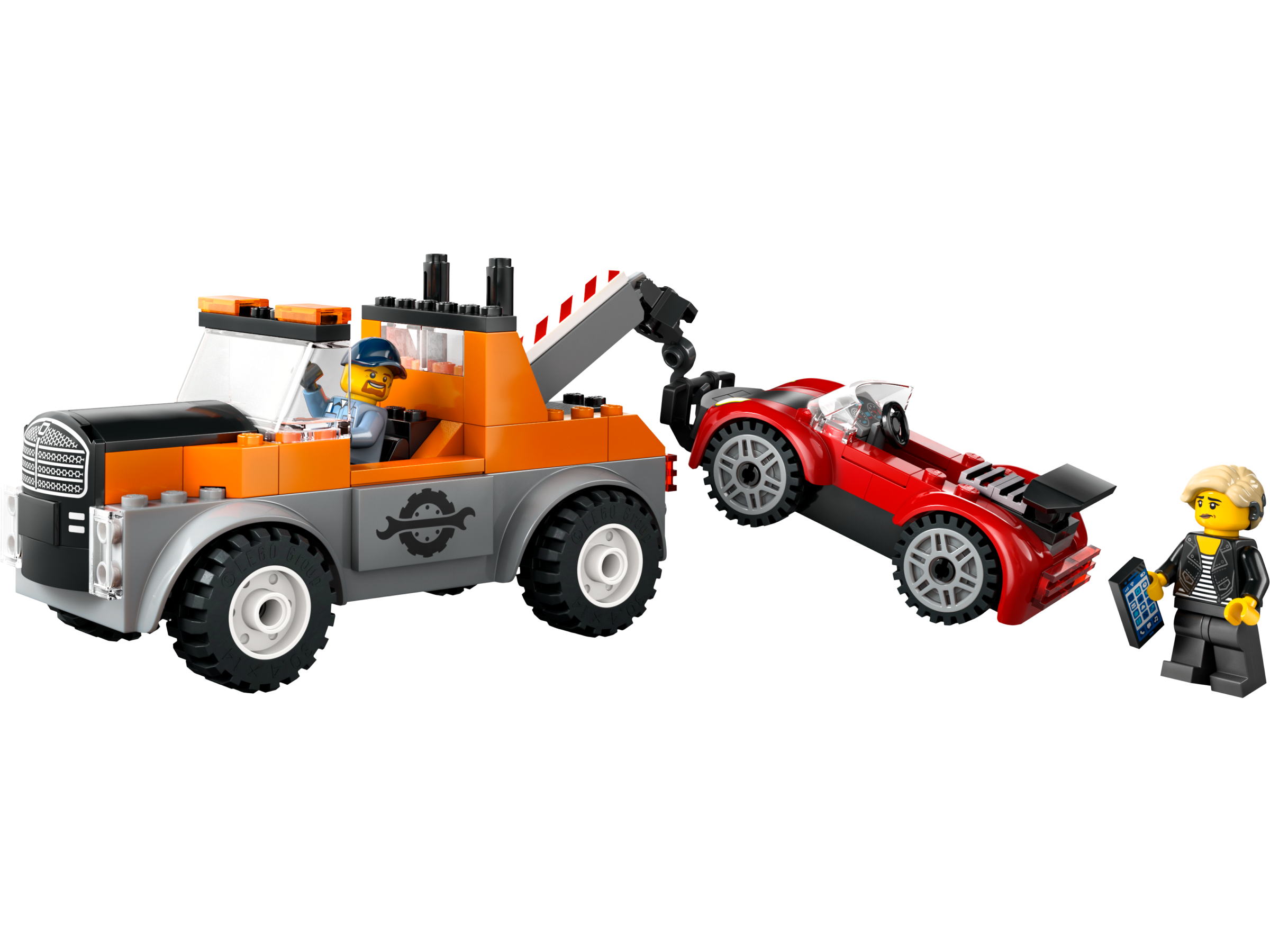 LEGO Tow Truck and Sports Car Repair 101 Pieces (British brand)