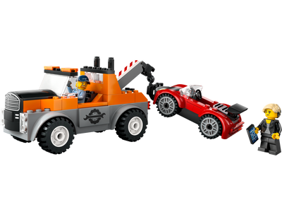 Lego LEGO City Tow Truck and Sports Car Repair Building Kit 101 Pieces- Buy online at McGrocer