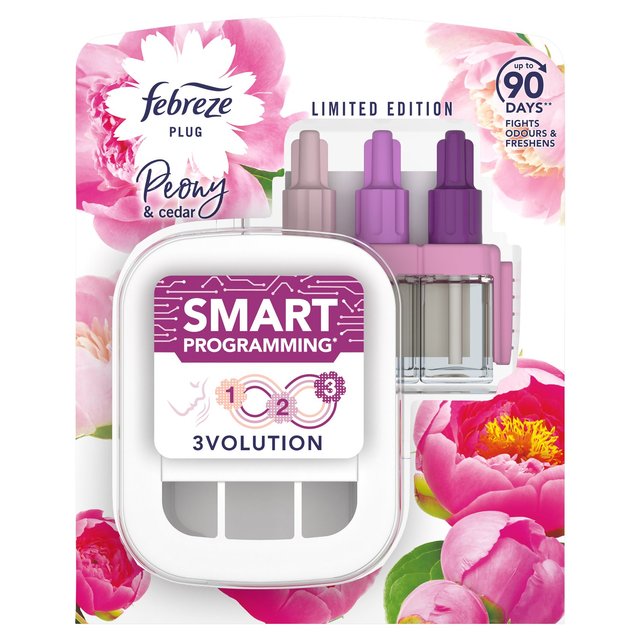 Febreze 3Volution Starter Kit Peony & Cedar   20ml GOODS M&S   