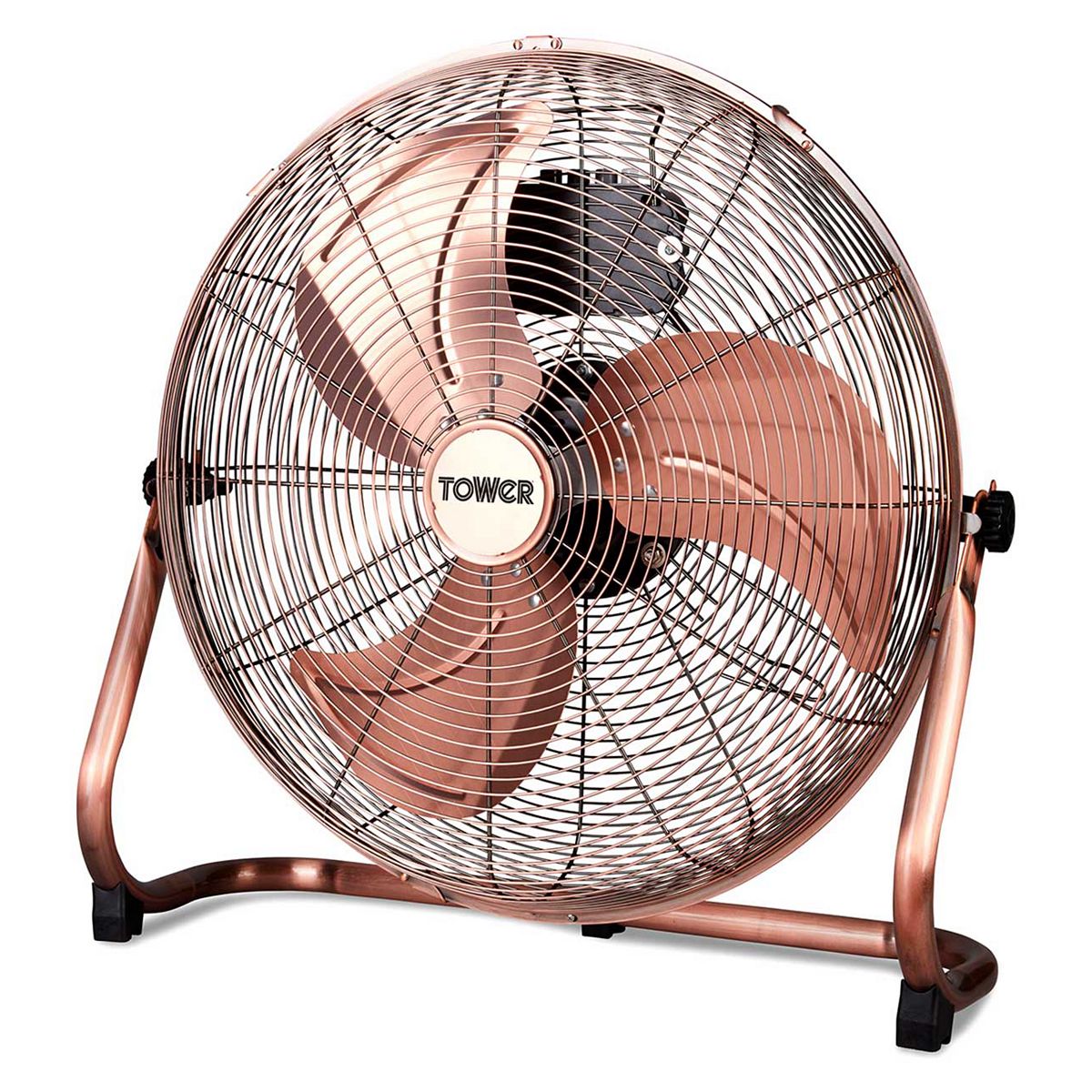 Tower 18" Metal High Speed Velocity Floor Fan in Copper GOODS Boots   