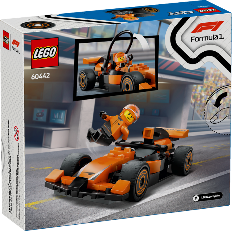LEGO F1 Driver with McLaren Race Car 86 Pieces - British product