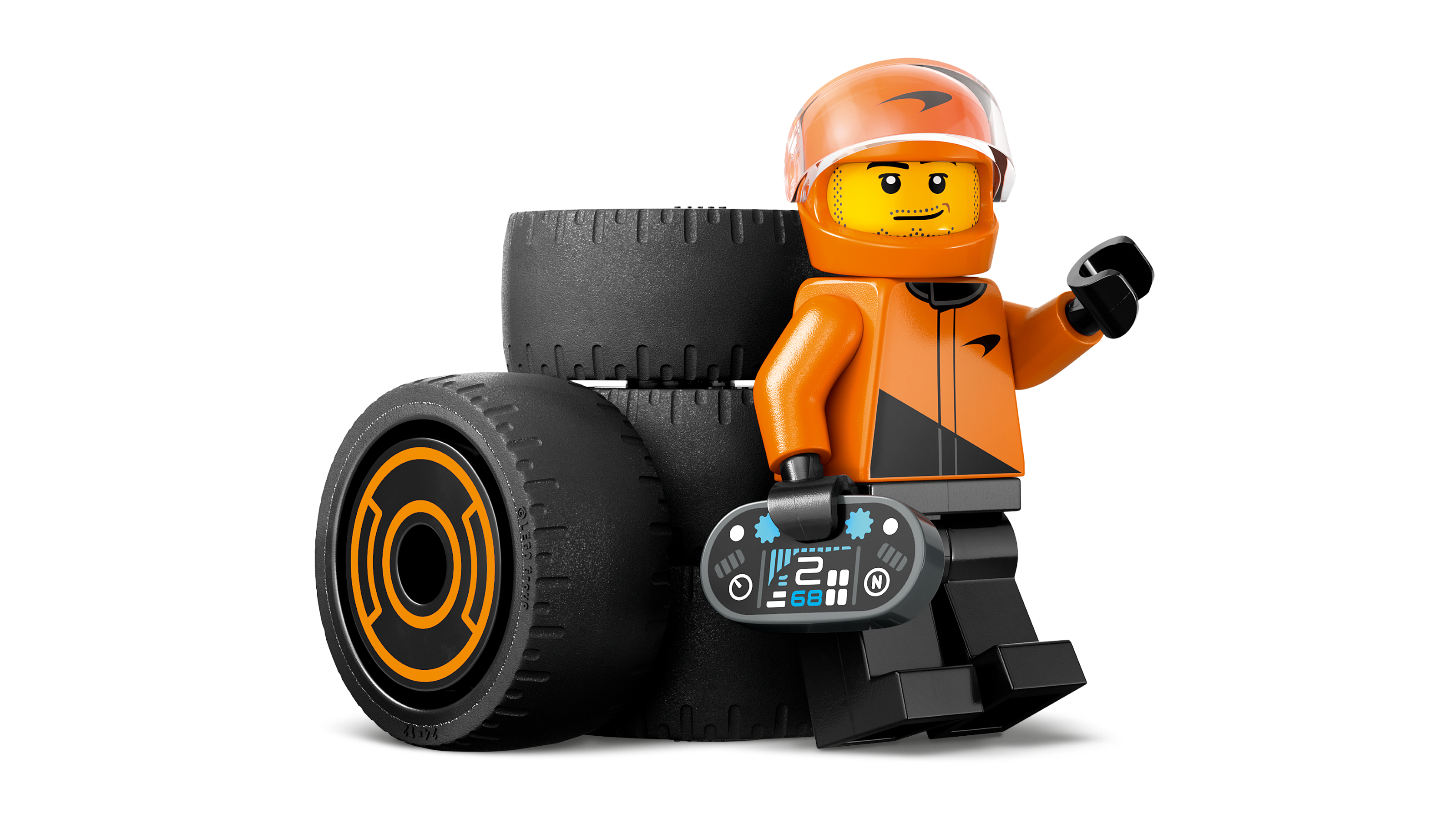 LEGO F1 Driver with McLaren Race Car 86 Pieces - British product