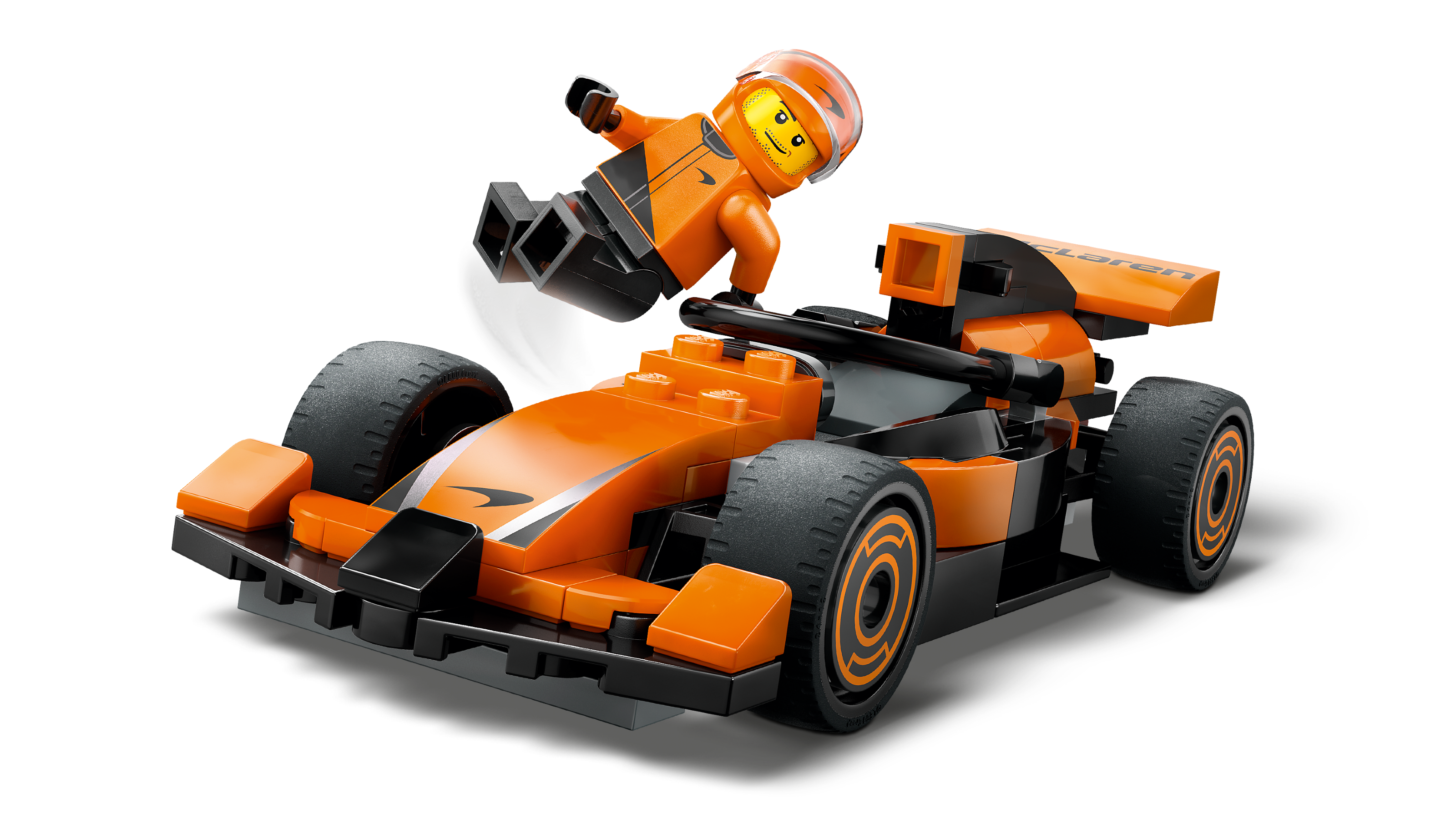 LEGO F1 Driver with McLaren Race Car 86 Pieces - British product