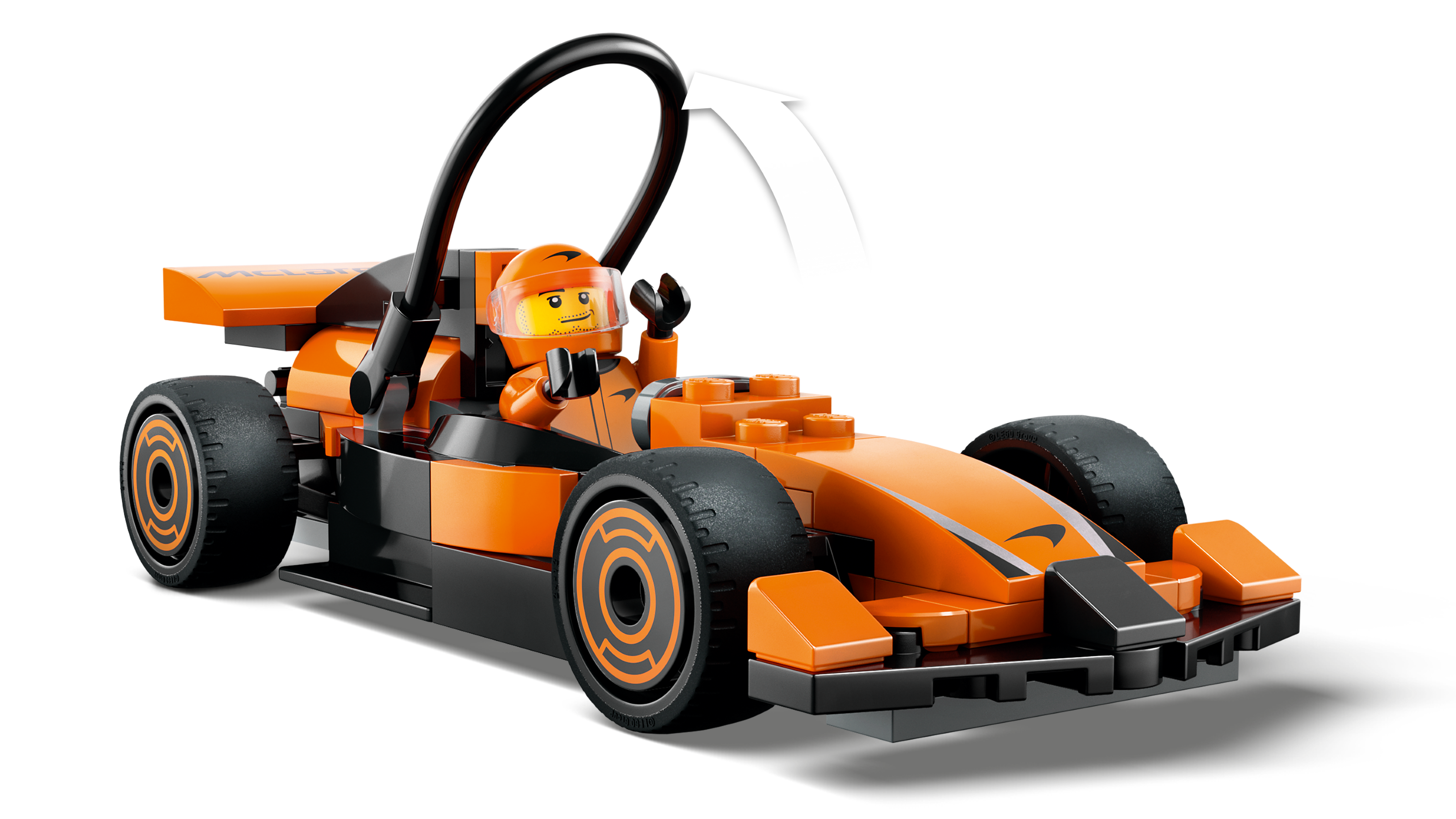 LEGO F1 Driver with McLaren Race Car 86 Pieces - British product