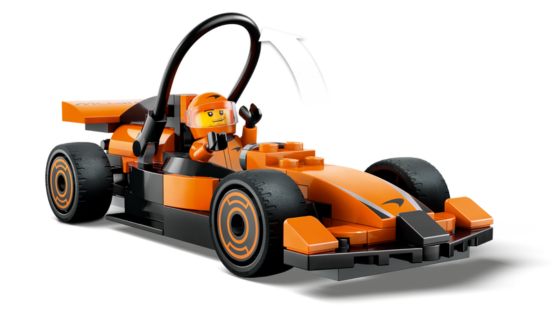 LEGO F1 Driver with McLaren Race Car 86 Pieces - British product