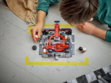 LEGO F1 pit stop building set with Ferrari car 322 pieces, imported from the UK