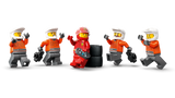 LEGO F1 pit stop building set with Ferrari car 322 pieces, imported from the UK