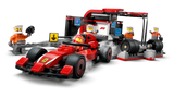 LEGO F1 pit stop building set with Ferrari car 322 pieces, imported from the UK