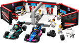 LEGO F1 garage Mercedes AMG Alpine cars set 678 pieces - British product