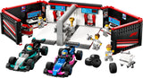 LEGO F1 garage Mercedes AMG Alpine cars set 678 pieces - British product
