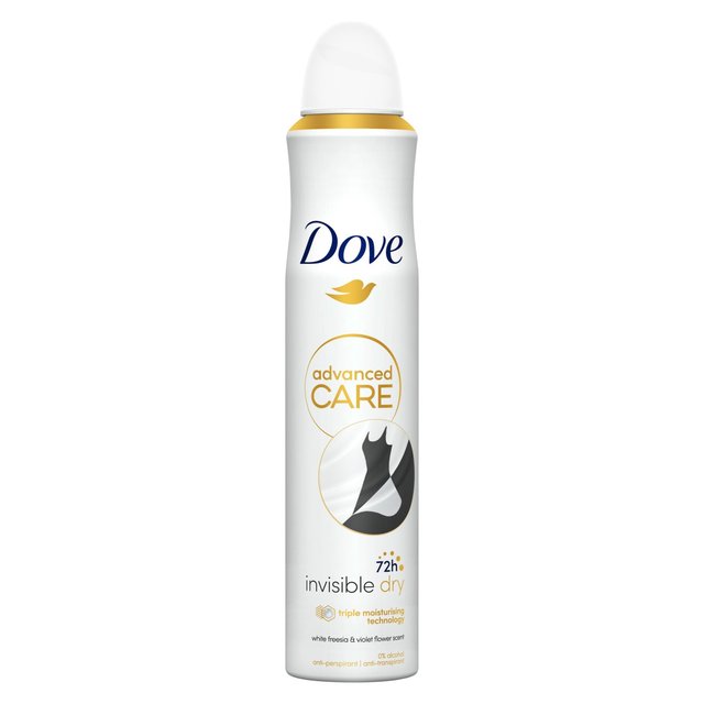 Dove Advanced Antiperspirant Deodorant Invisible Dry Aerosol   200ml GOODS M&S   