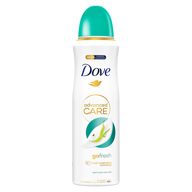 Dove Advanced Antiperspirant Deodorant Pear & Aloe Vera Aerosol   200ml GOODS M&S   