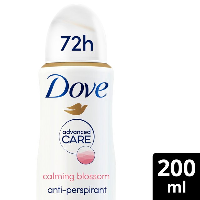 Dove Advanced Antiperspirant Deodorant Calming Blossom Aerosol   200ml GOODS M&S   