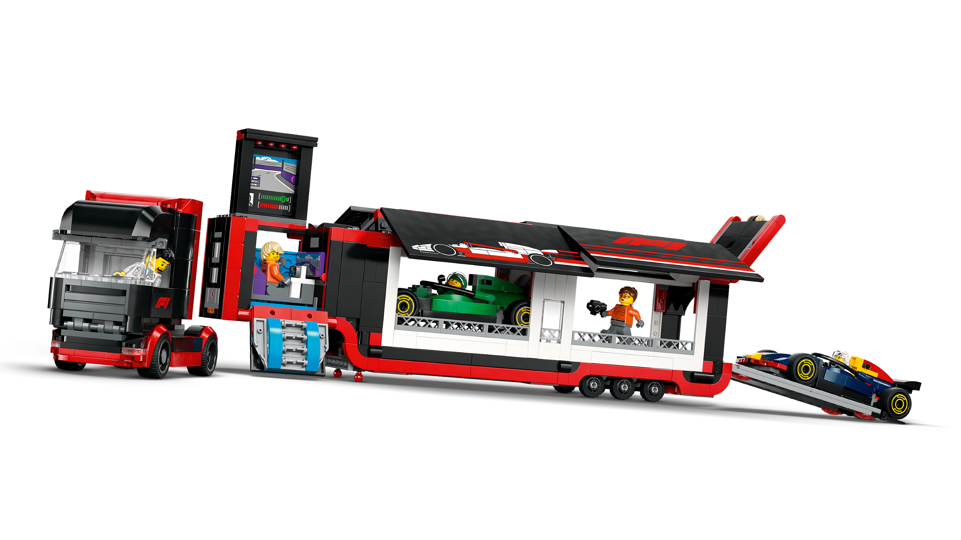 LEGO City F1 Truck RB20 AMR24 cars 1086 pieces - British product