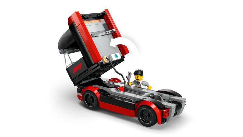 LEGO City F1 Truck RB20 AMR24 cars 1086 pieces - British product