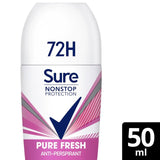 Sure Women 72hr Nonstop Antiperspirant Deodorant Roll On Pure Fresh   50ml GOODS M&S   