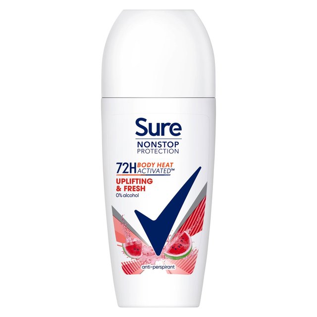 Sure Women 72hr Nonstop Antiperspirant Deodorant Roll On Uplifting & Fresh   50ml