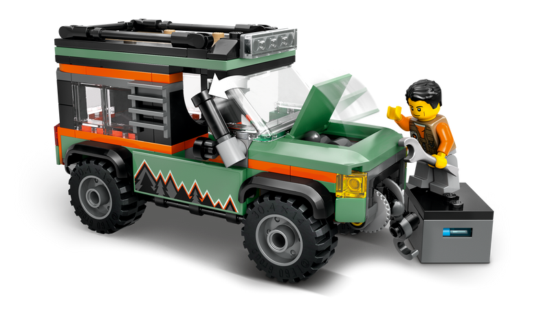 Lego City Off-Road 4x4 Mountain Truck 221 pieces, imported from the UK
