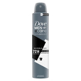 Dove Men+Care Advanced Antiperspirant Deodorant Invisible Dry   200ml GOODS M&S   