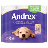 Andrex Supreme Quilts Toilet Roll Mega Rolls   9 per pack GOODS M&S   