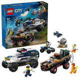 LEGO City Off-Road Police Car Chase building set 467 pieces, UK version