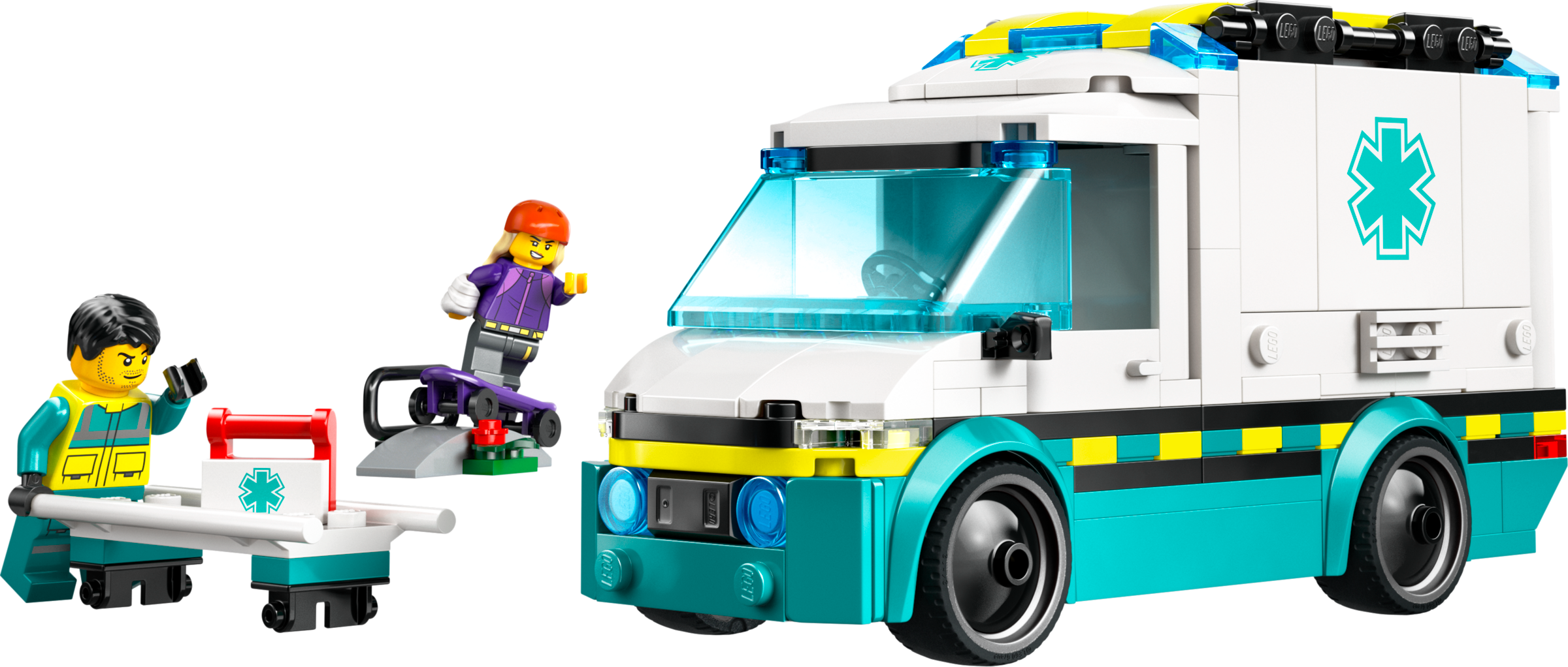 LEGO City Emergency Ambulance 184 pieces - British product