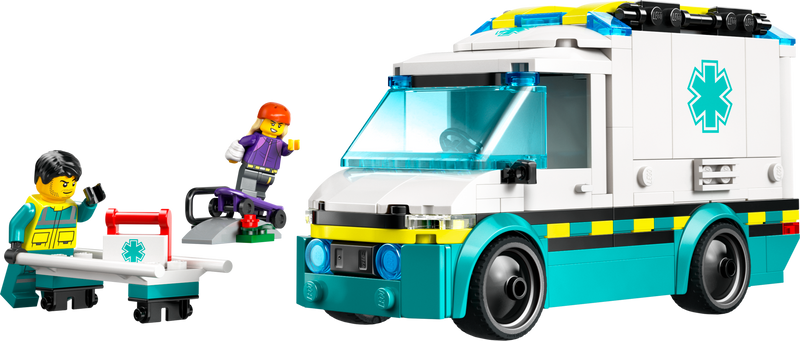 LEGO City Emergency Ambulance 184 pieces - British product