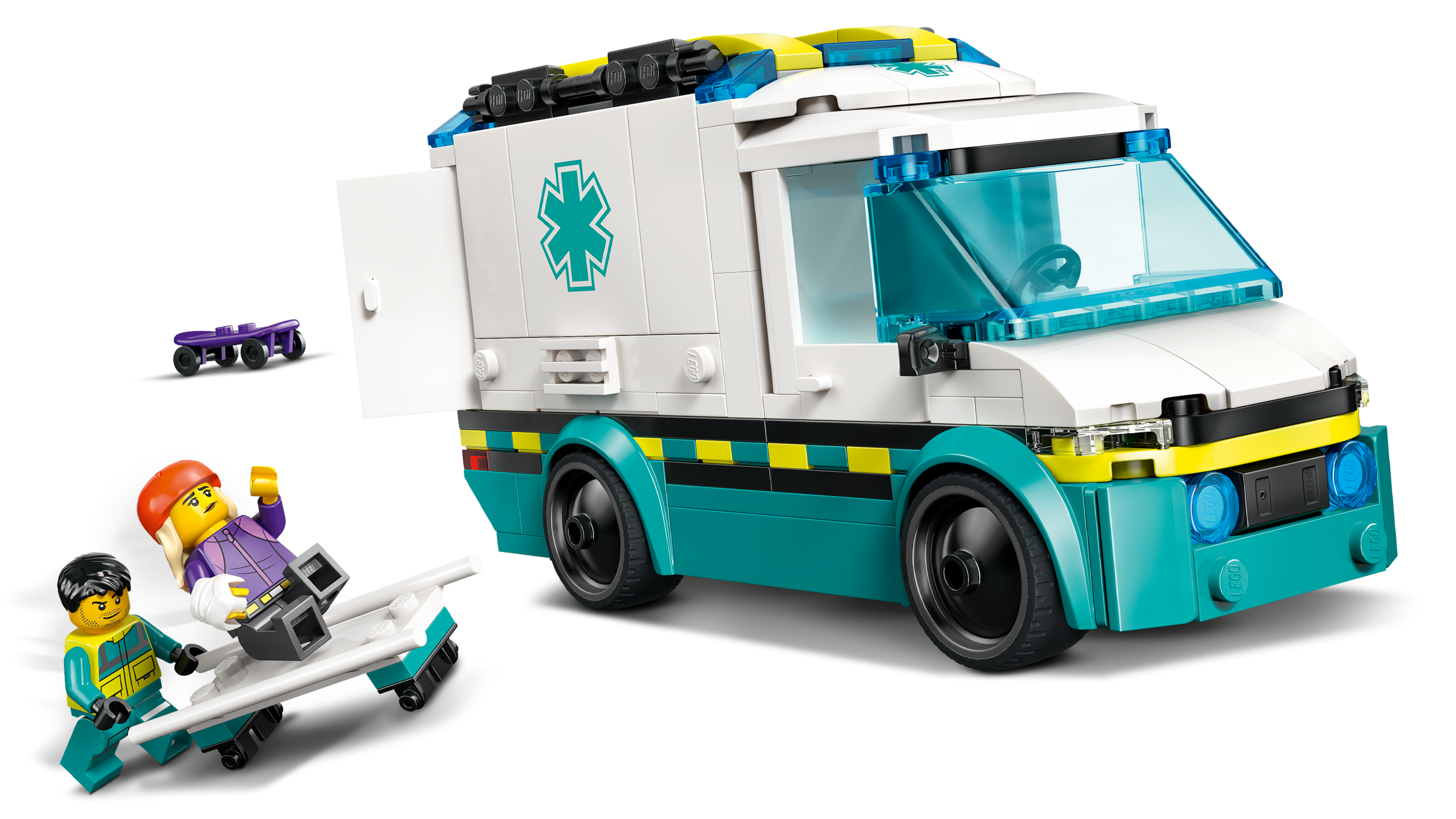LEGO City Emergency Ambulance 184 pieces - British product