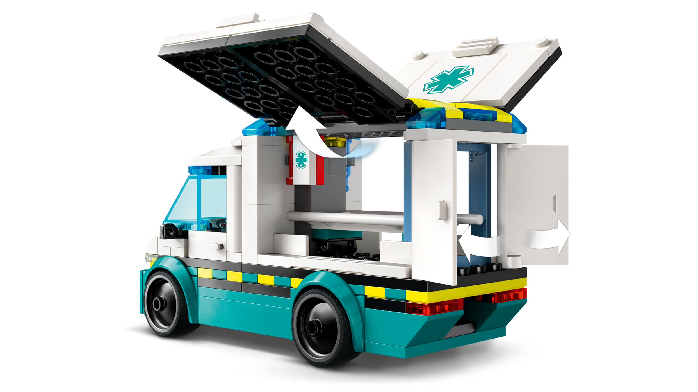 LEGO City Emergency Ambulance 184 pieces - British product