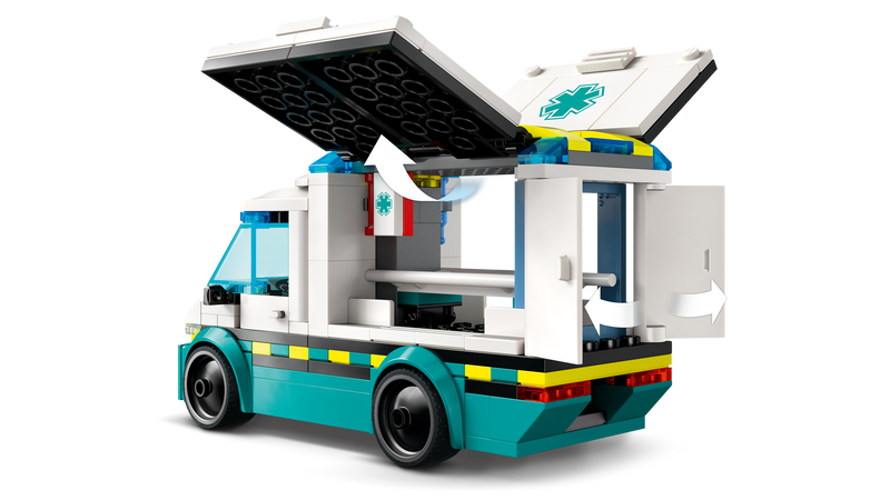 LEGO City Emergency Ambulance 184 pieces - British product