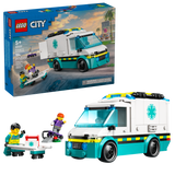 LEGO City Emergency Ambulance 184 pieces - British product
