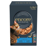 Encore Cat Gravy Pouch Fish Selection   5 x 50g GOODS M&S   