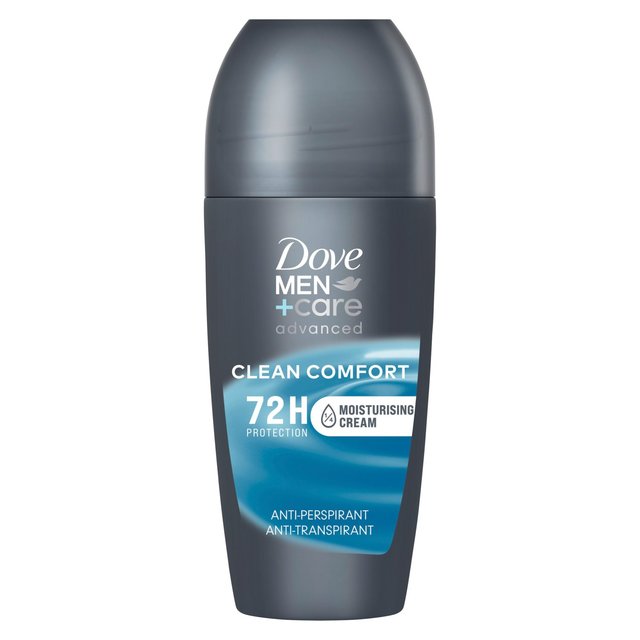 Dove Men+Care Advanced Antiperspirant Deodorant Clean Comfort   50ml GOODS M&S   