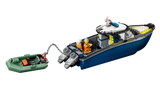 LEGO Police Boat Chase building set 264 pieces, imported from the UK