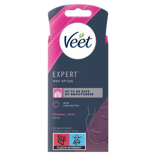 Veet Expert Wax Strips - Face Normal   20 per pack GOODS M&S   