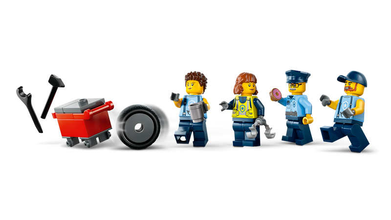 LEGO Police Car Garage 489 pieces - British product