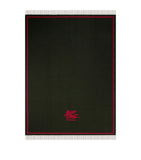 Etro Wool Fringed Boyd Throw 140cm x 180cm - British product