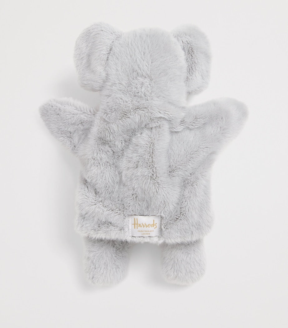 Harrods elephant hand puppet 28cm, UK version