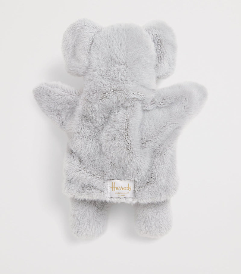 Harrods elephant hand puppet 28cm, UK version