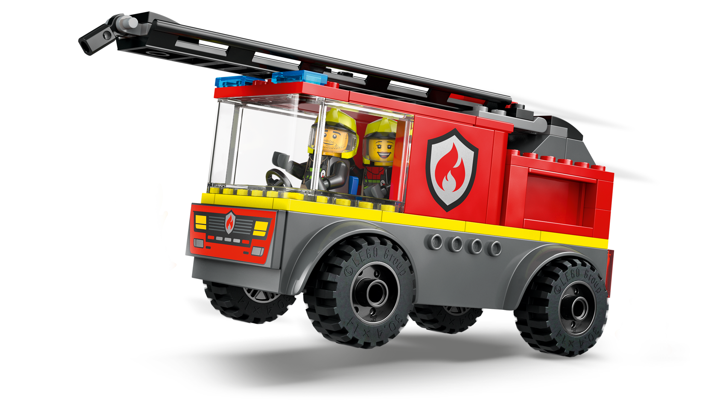 LEGO City Fire Ladder Truck 82 Piece Set - British product