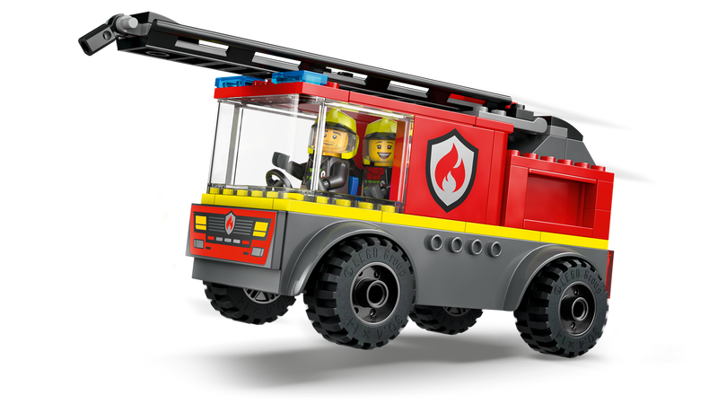LEGO City Fire Ladder Truck 82 Piece Set - British product