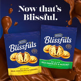 McVitie's Blissfuls Belgian Milk Chocolate & Hazelnut Biscuits    172g GOODS M&S   