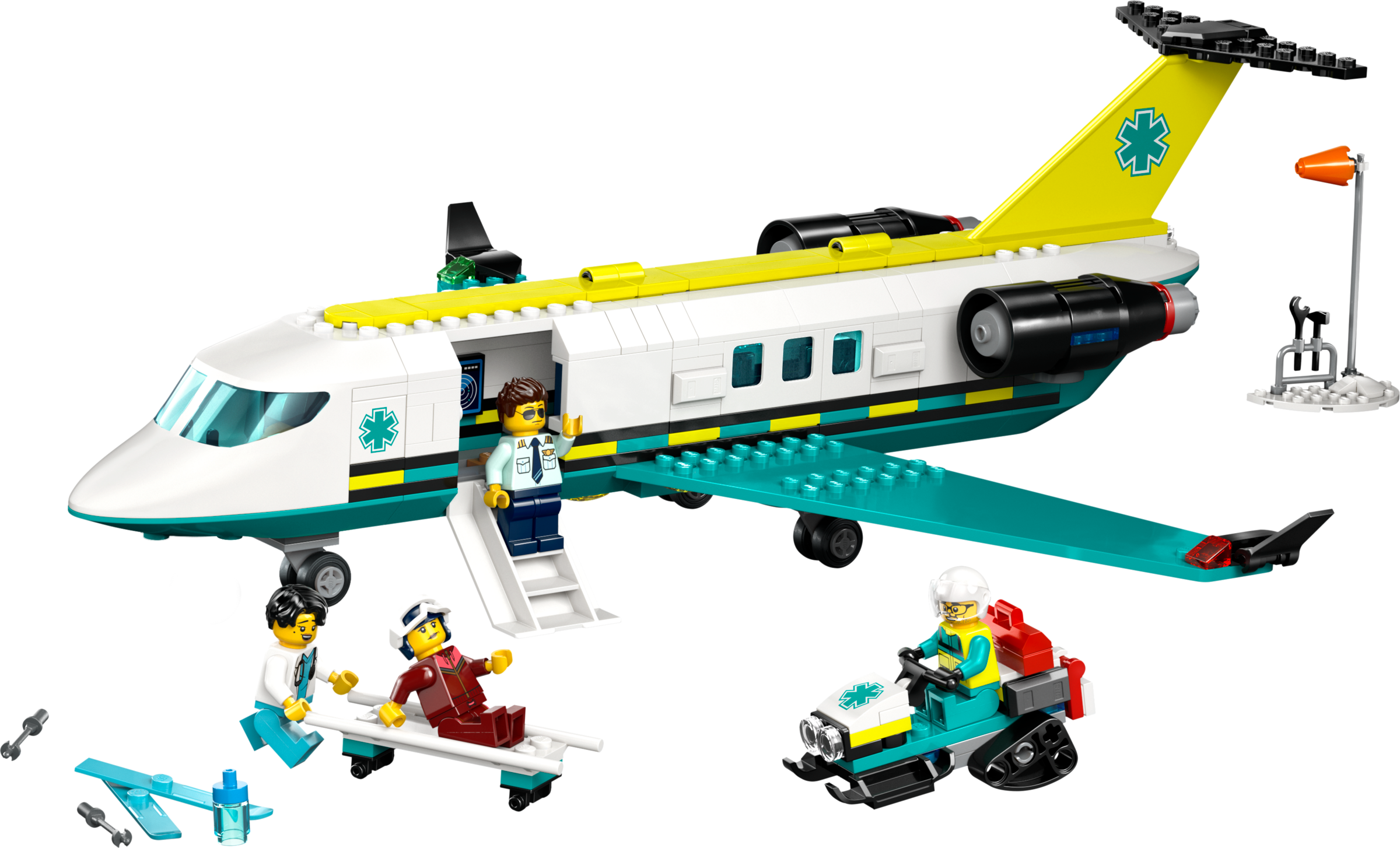 LEGO Air Ambulance Plane 403 Pieces - British product