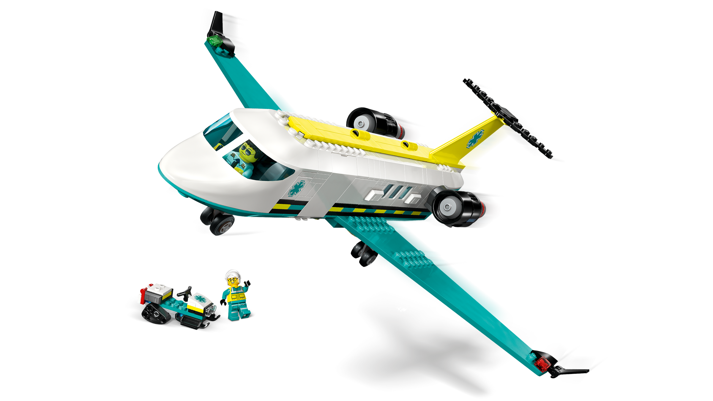 LEGO Air Ambulance Plane 403 Pieces - British product