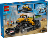 LEGO yellow bulldozer construction set 682 pieces (British brand)