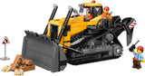 LEGO yellow bulldozer construction set 682 pieces (British brand)