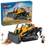 LEGO yellow bulldozer construction set 682 pieces (British brand)