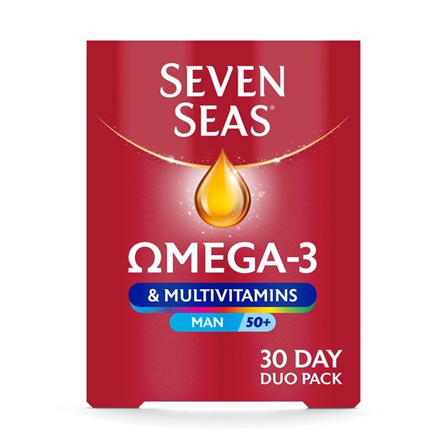 Seven Seas Omega-3 & Multivitamins Man 50+   60 per pack GOODS M&S   