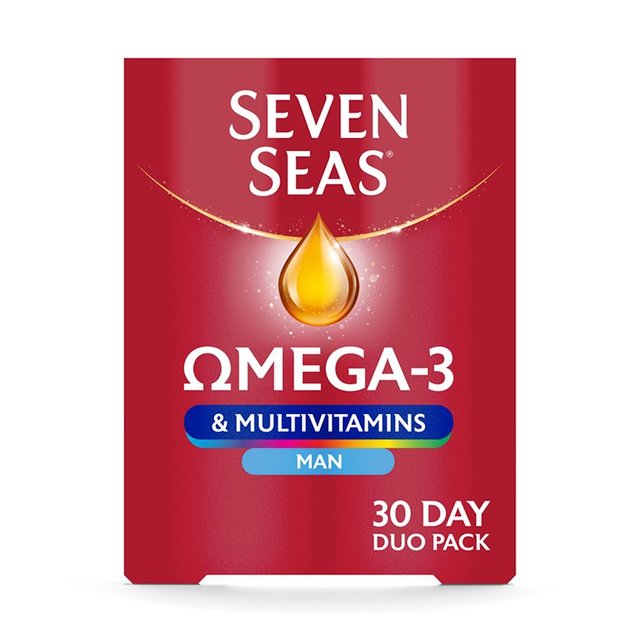 Seven Seas Omega-3 & Multivitamins Man   60 per pack GOODS M&S   