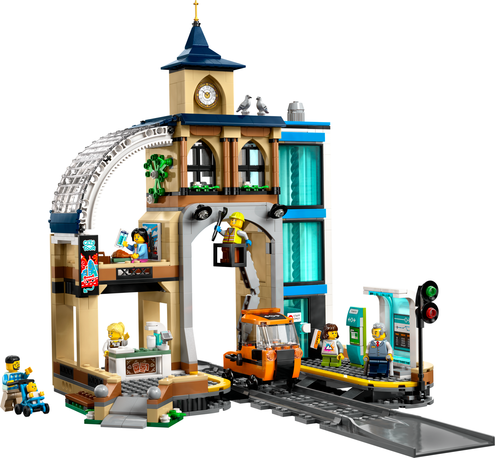 LEGO City Train Station 752 Pieces - British product